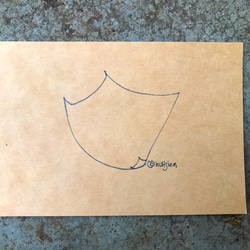 手作りのカードのはがき、雲、残り、波（グループ） 4枚目の画像