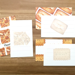 焼き菓子のサンキューカード 3枚目の画像