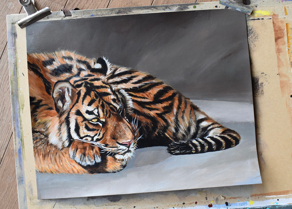 《Tiger》原画　手描き 1枚目の画像