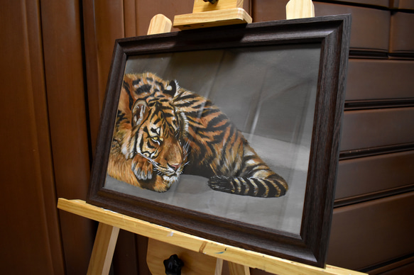 《Tiger》原画　手描き 2枚目の画像