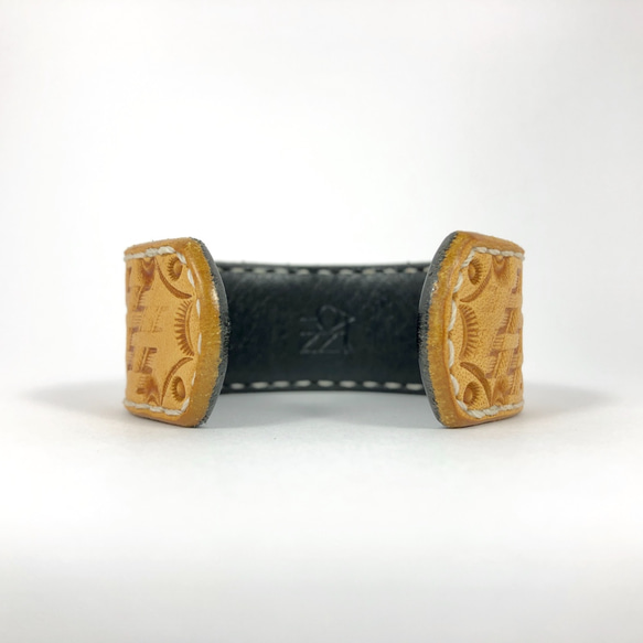 蕉黃色花紋手環 Bracelet - Patterns in Art - M - BANANA 第5張的照片