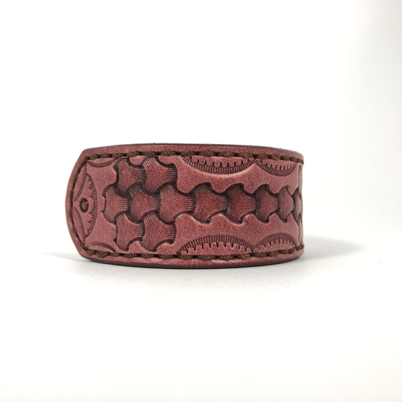 葡萄紫花紋手環 Bracelet - Patterns in Art - M - GRAPE 第3張的照片