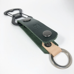 開瓶鑰匙圈 Bottle Opener x Key Ring - DARK GREEN 第5張的照片