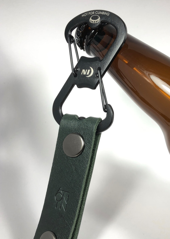 開瓶鑰匙圈 Bottle Opener x Key Ring - DARK GREEN 第7張的照片