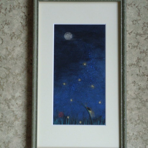 絵画 ★candy★青の夜 769他1点Nicola原画 絵画 ☆candy☆青の夜 769他1点Nicola原画 絵画 ☆candy