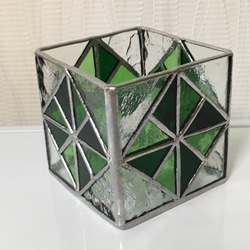 ステンドグラスパネル【クレマチス】 その他インテリア雑貨 ゆうちゃん