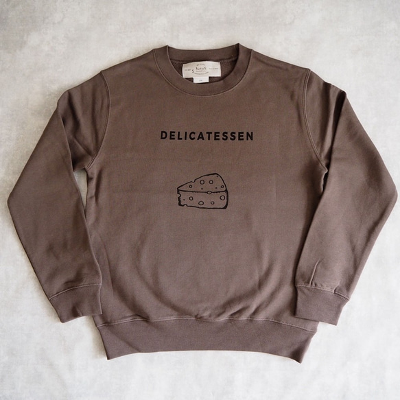 エプロンスウェット　チャコール　【大人用】　XS(150cm)～XL 4枚目の画像