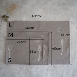 ランチョンマット 2枚目の画像