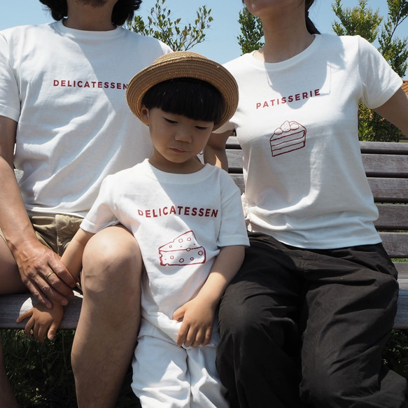 エプロンTシャツ　お友達・家族で楽しめる3点セット 1枚目の画像