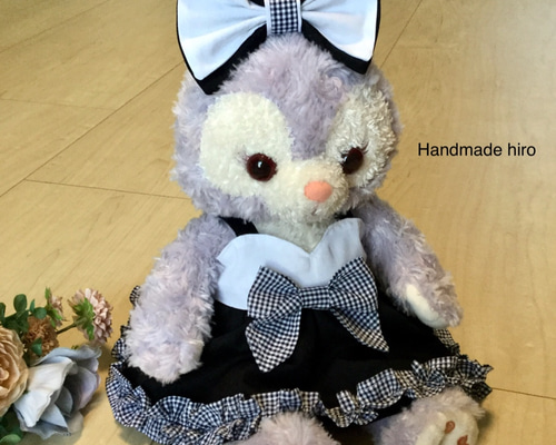 ステラルーモノトーンワンピースコーデ ぬいぐるみ hiro 通販