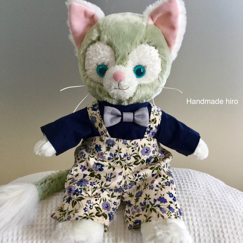 ジェラトーニ 花柄サロペットコーデ2 ぬいぐるみ hiro 通販 7942514