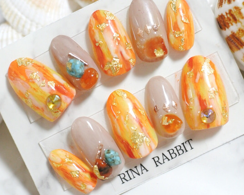【RINA】フルオーダーネイルチップ 楽天市場】ネイルチップ クリアチップ レギュラーオーバル 0〜9
