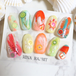 ラベンダーカラーネイルチップ ネイルチップ（つけ爪） RINA