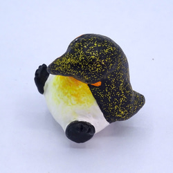 粘土人形のペンギンワールド　クリップ式メモスタンド　コウテイペンギン−2 7枚目の画像