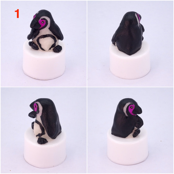 LEDキャンドルライト付き人形シリーズ「ペンギンワールド」フンボルトペンギン 2枚目の画像