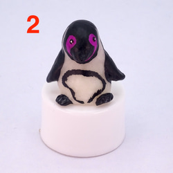 LEDキャンドルライト付き人形シリーズ「ペンギンワールド」フンボルトペンギン 4枚目の画像