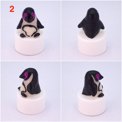 LEDキャンドルライト付き人形シリーズ「ペンギンワールド」フンボルトペンギン 5枚目の画像