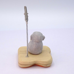 粘土人形「地蔵菩薩１体」メモスタンド　その１ 7枚目の画像