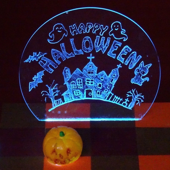 ハロウｲン祭　色変わりキャンドル付き置き物　魔女３ 6枚目の画像