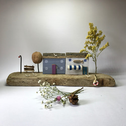 【Driftwood Series】Seaside Days : unique decoration 3枚目の画像