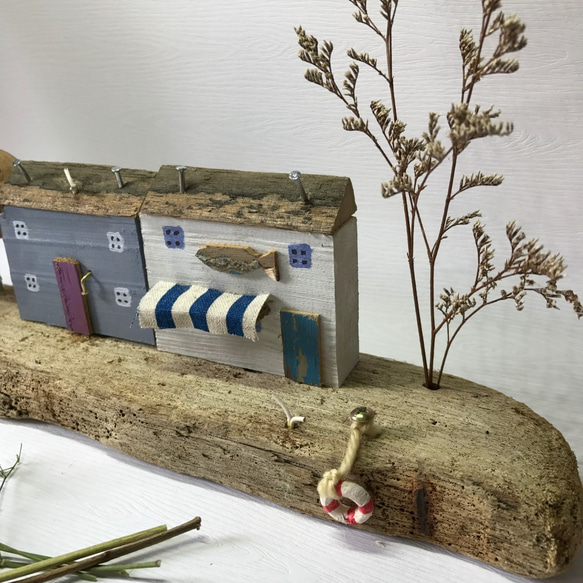 【Driftwood Series】Seaside Days : unique decoration 8枚目の画像