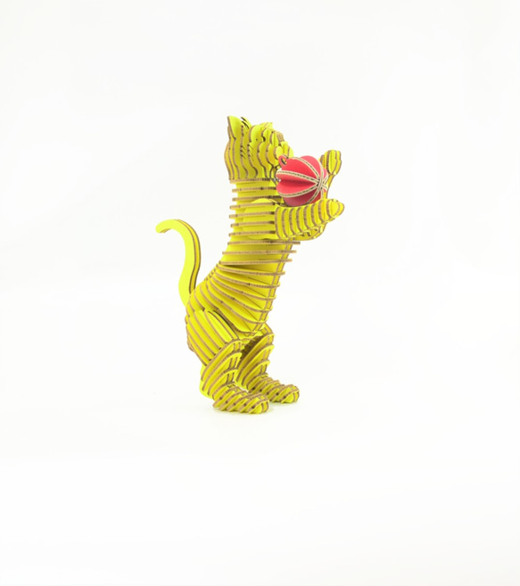 黄色HAPPY CAT猫言語シリーズDIYギフトボックス 1枚目の画像