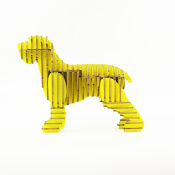 布萊梅城市樂手 - 狗 DIY禮盒 未組裝 黃色 第2張的照片