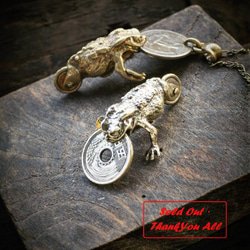 招財蟾蜍變體 墜飾 money toad pendant ( last one - while stocks last 第1張的照片