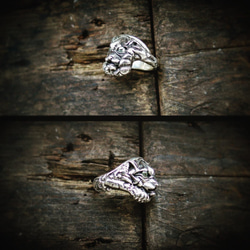 snow leopard 雪豹 925銀戒 第2張的照片