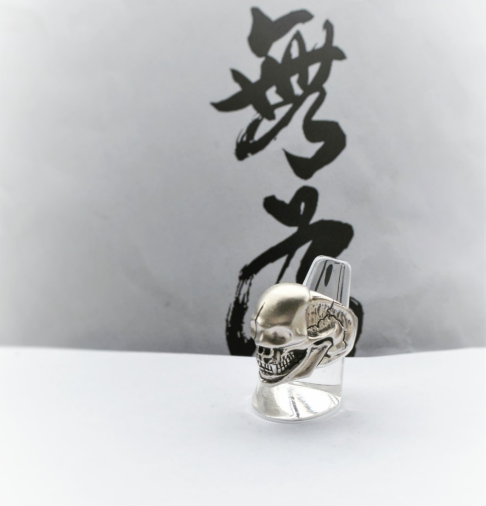 ノンフェイススカルリング（シルバー925）