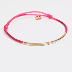 KNOT Bracelet / Fuchsia Pink 1枚目の画像