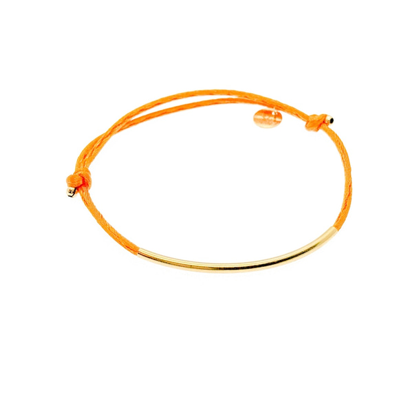 KNOT Bracelet / Summer Orange [国内送料無料] 1枚目の画像