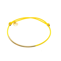 KNOT Bracelet / Lemon Yellow [国内送料無料] 1枚目の画像