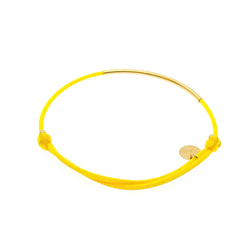 KNOT Bracelet / Lemon Yellow [国内送料無料] 2枚目の画像