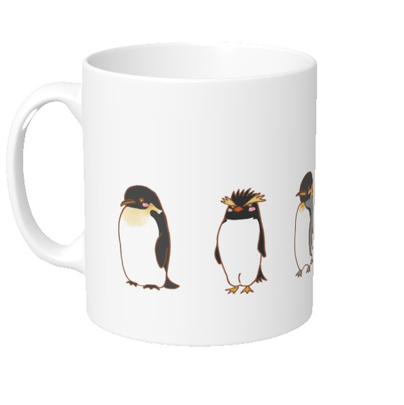 ぐるーと！ペンギン　マグカップ（オ）　送料無料 3枚目の画像