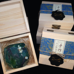 可以作為裝飾擺件的禮盒 － Senso傳家寶禮盒（藍寶石） 第2張的照片