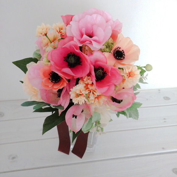 ブーケ（ブートニア付き）B-14