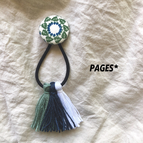 No.17 ポーリッシュ おめかしタッセルヘアゴム ヘアゴム pages* 通販 