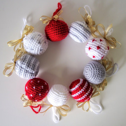 未使用☆レース編みオーナメントモビール 未使用☆レース編みオーナメントモビール