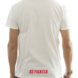 02☆FIGHETER （オツ☆ファイター）キックボクシング 半袖Tシャツ 2枚目の画像