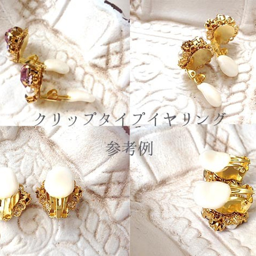 いろいろなピアス・イヤリング【参考】 イヤリング・ノンホールピアス  