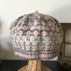 マーガレットのベレー帽【アーシーピンク】 4枚目の画像