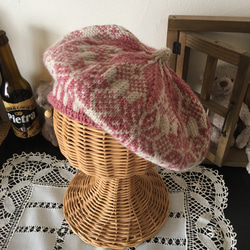 北欧トラディショナルベレー帽【シュガーベリー】 4枚目の画像