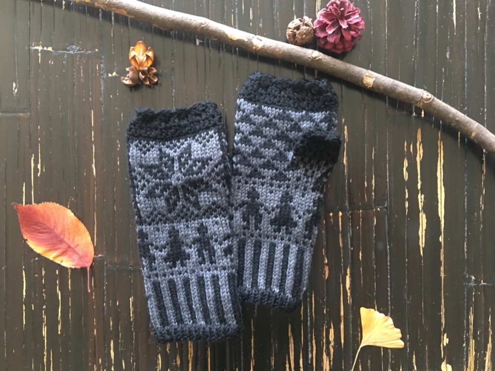 北欧トラディショナルハンドウォーマー【グリノアール】