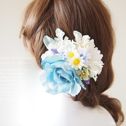 Floral corsage&headdress 第1張的照片