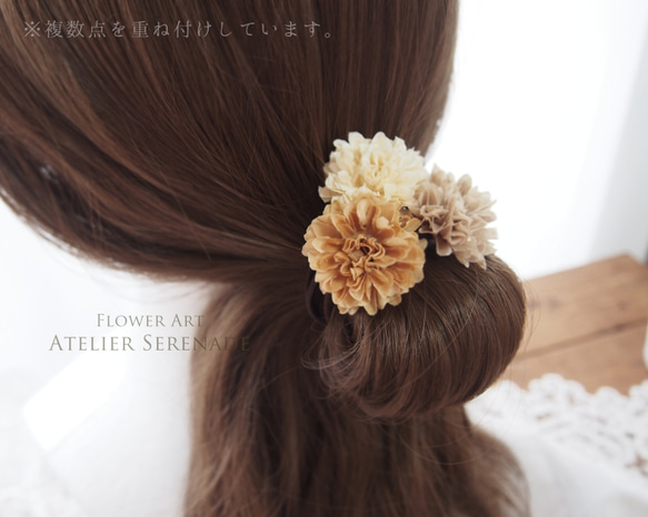 Floral hairtie 第2張的照片