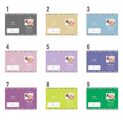 005  母子手帳カバー 7ポケットソフトケース付 SサイズMサイズ対応 3枚目の画像