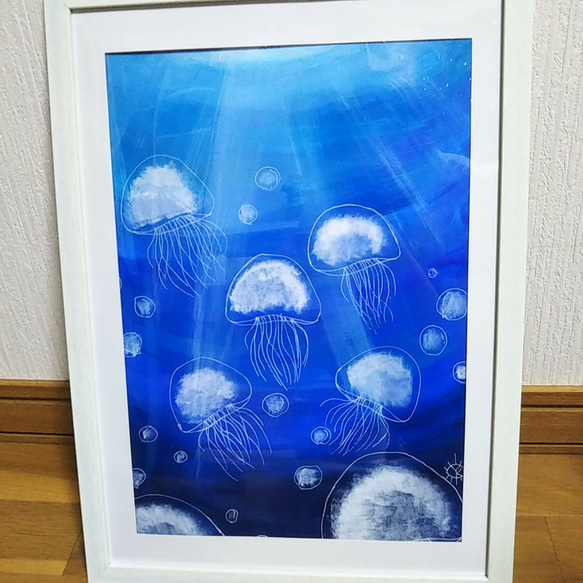 海月 絵画 KUMIKO 通販 10810433｜Creema(クリーマ) ハンドメイド