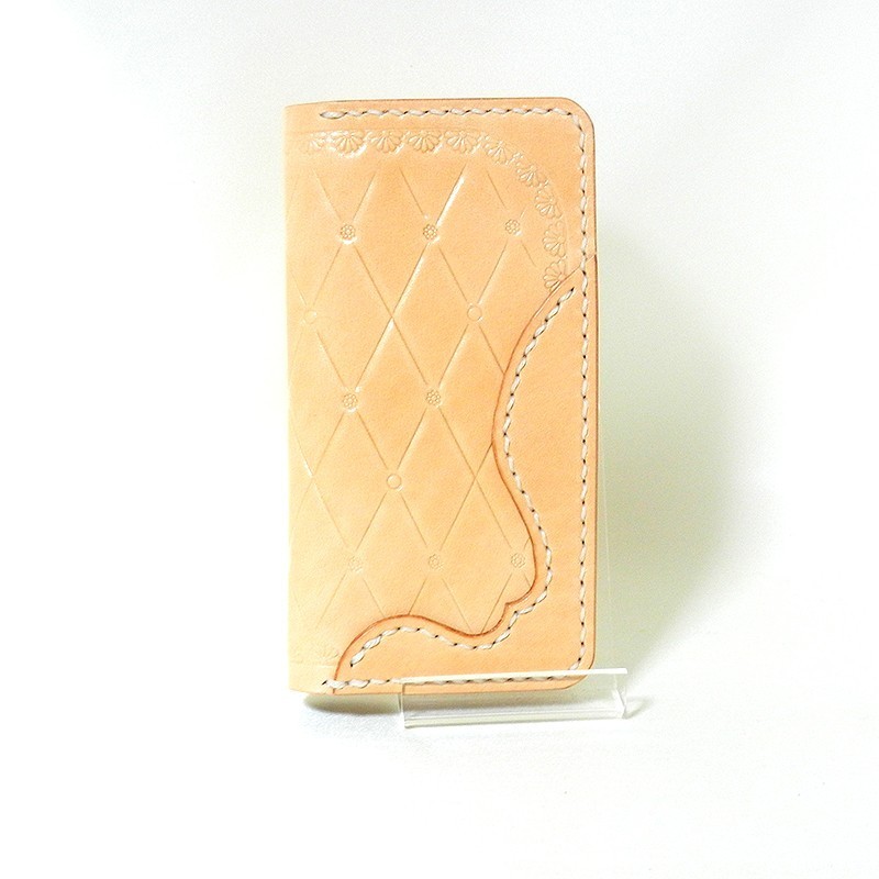 iPhone SE3 / SE2 / 8 / 7 (4.7) サドルレザー手帳型ケース　iP7-043000