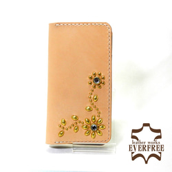 インディアン5セントコンチョ ネジ式 Φ約21mm ジャンパーホック(大